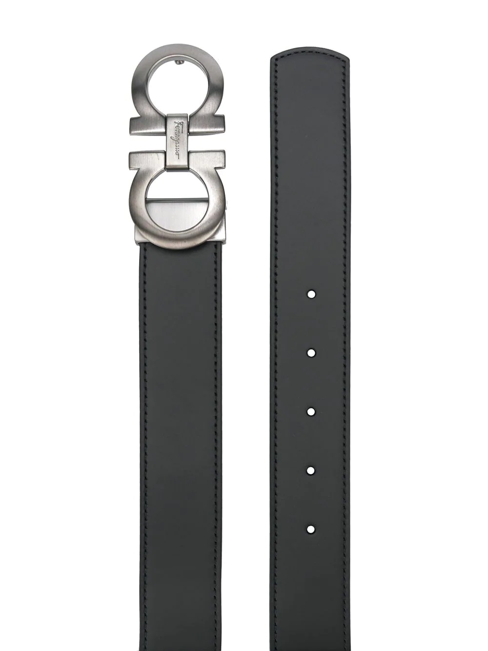 reversible Gancio buckle belt - 2