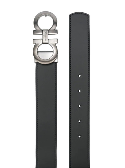 Salvatore Ferragamo reversible Gancio buckle belt outlook