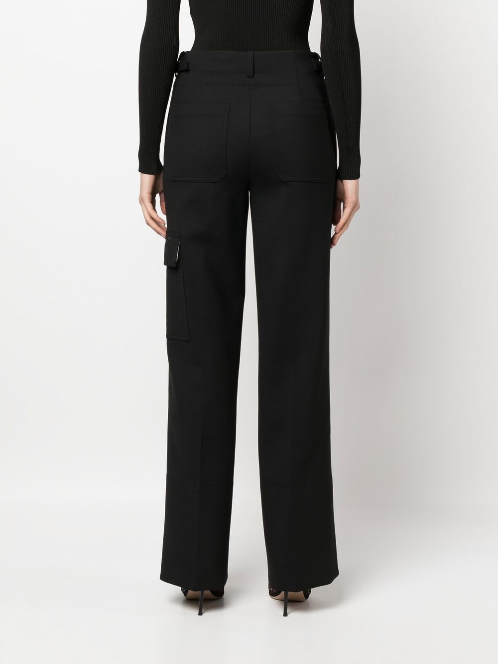 straight-leg trousers - 4