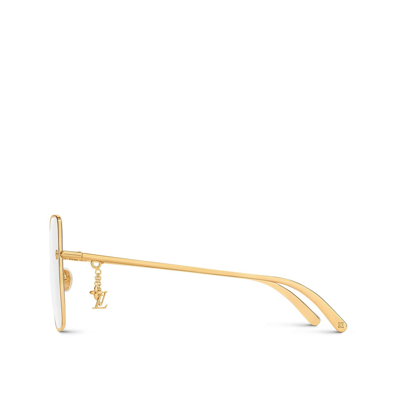 LV Charm Square Anti-Blue Light Glasses 3