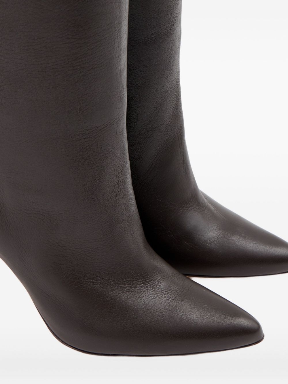 knee-high heeled boots - 5