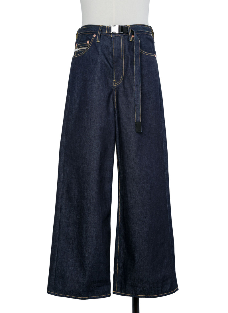 Wide Denim Pants 1