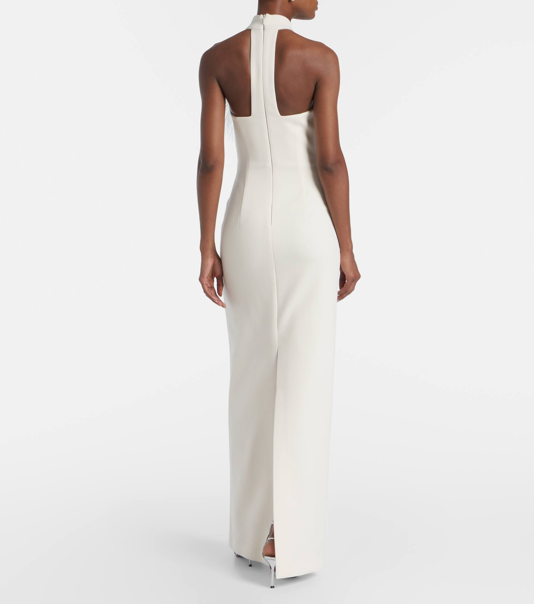 Starlight embellished halterneck gown - 3