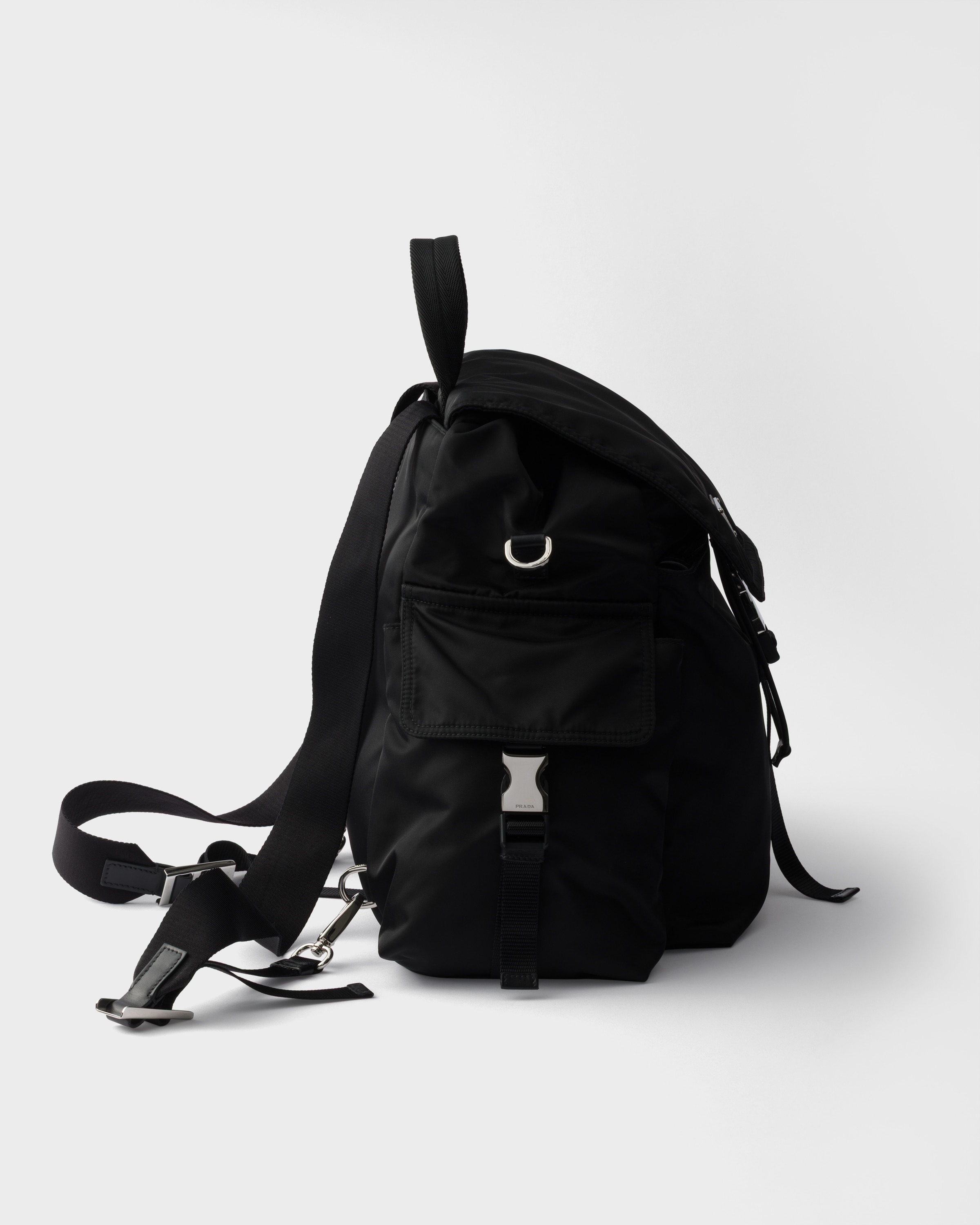 Prada Explore Re-Nylon and leather backpack - 6