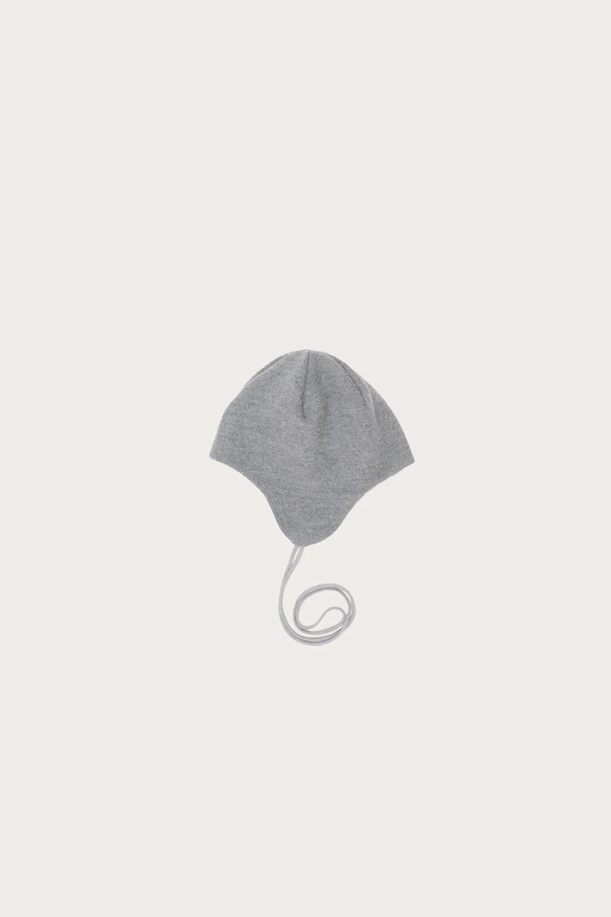 Ear Flap Cap - Heather Grey - 1
