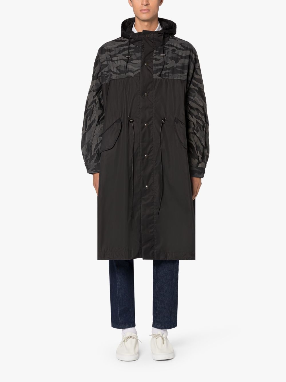 BERGAMO BLACK CAMO PARKA - 2
