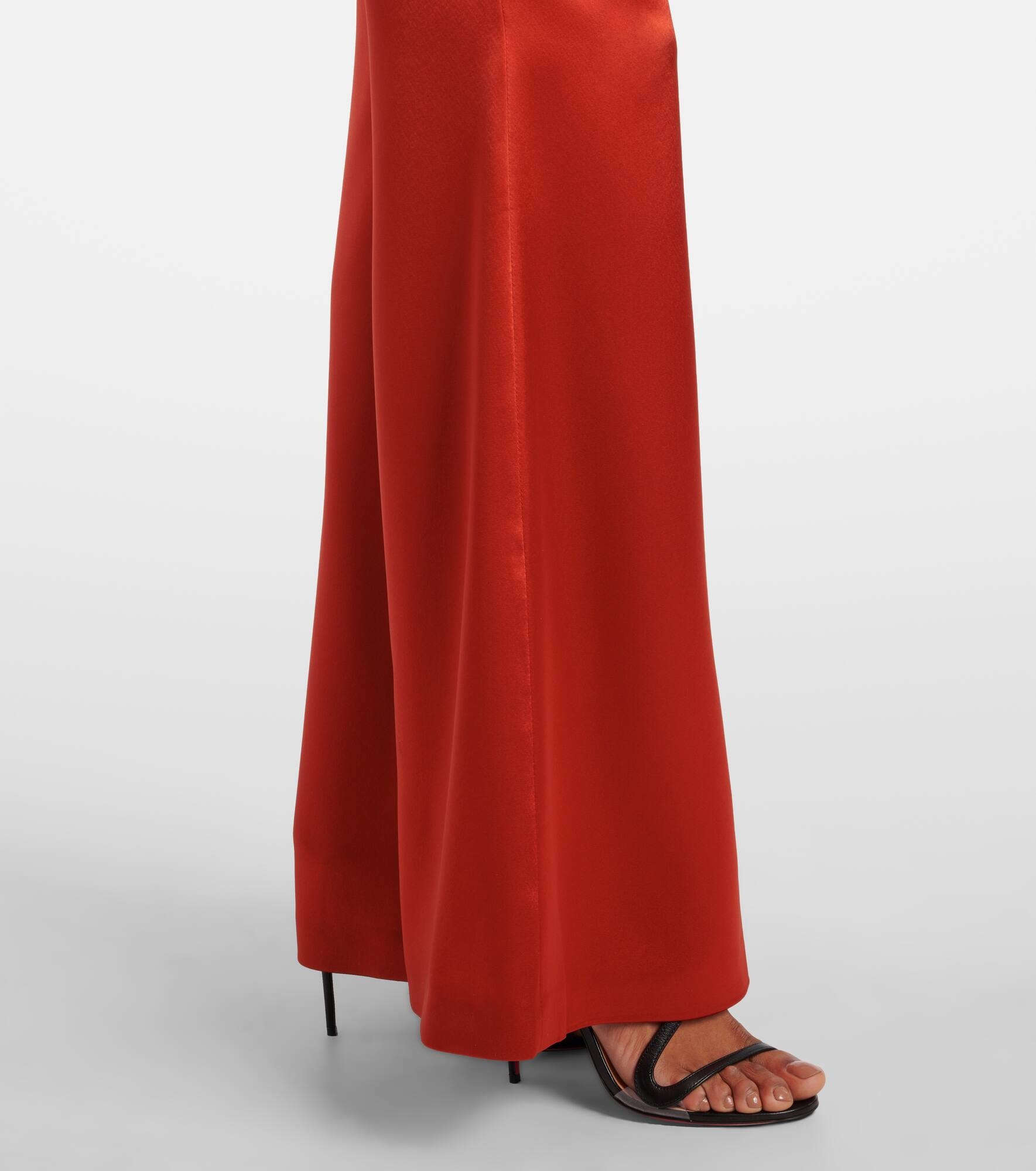 Atruvia satin wide-leg pants - 5