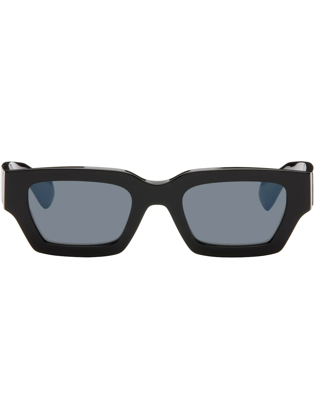 Black Oliver Peoples Rectangular 'Edition 6' Sunglasses - 1