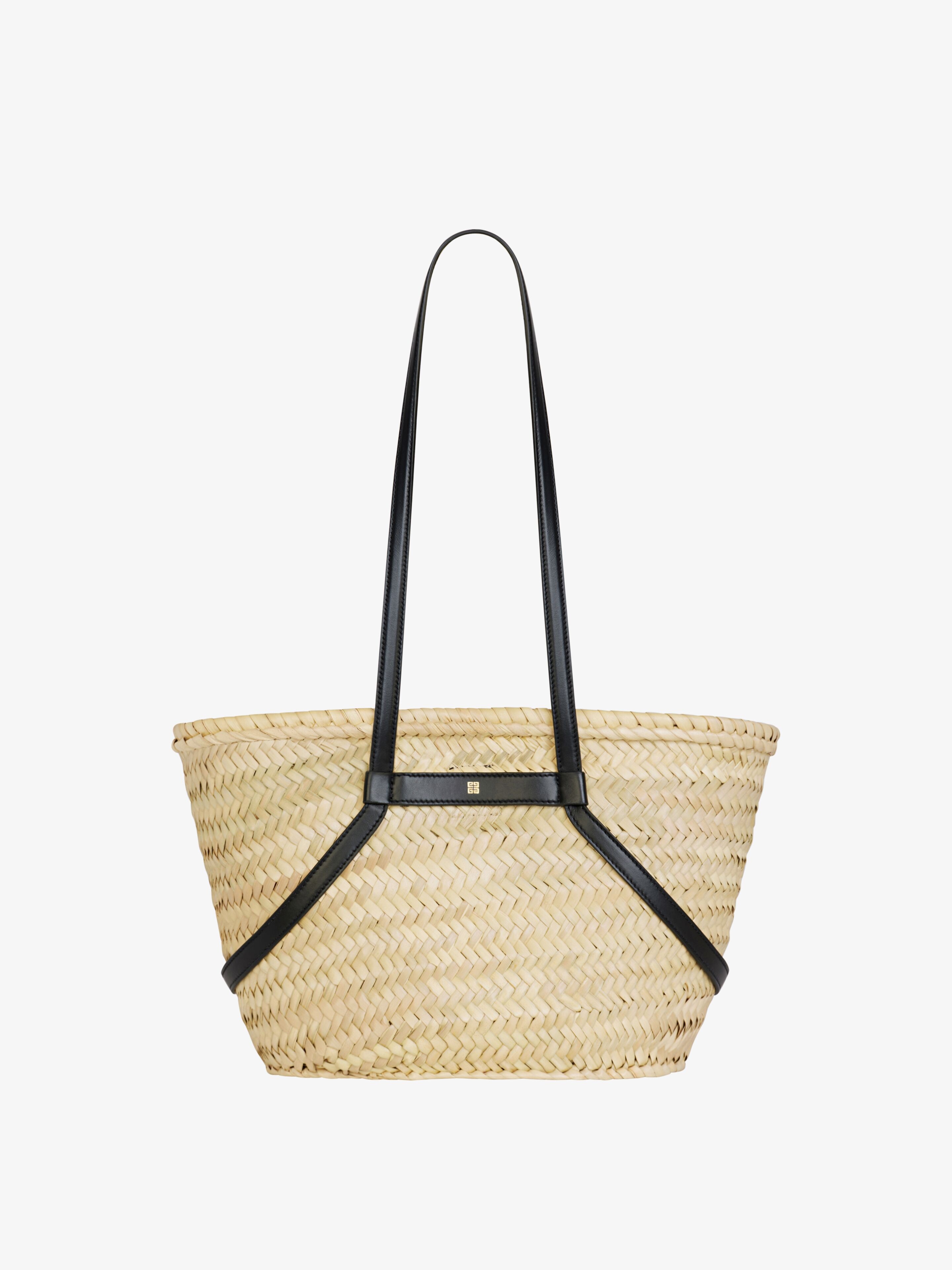 SMALL VOYOU BASKET BAG IN RAFFIA - 3