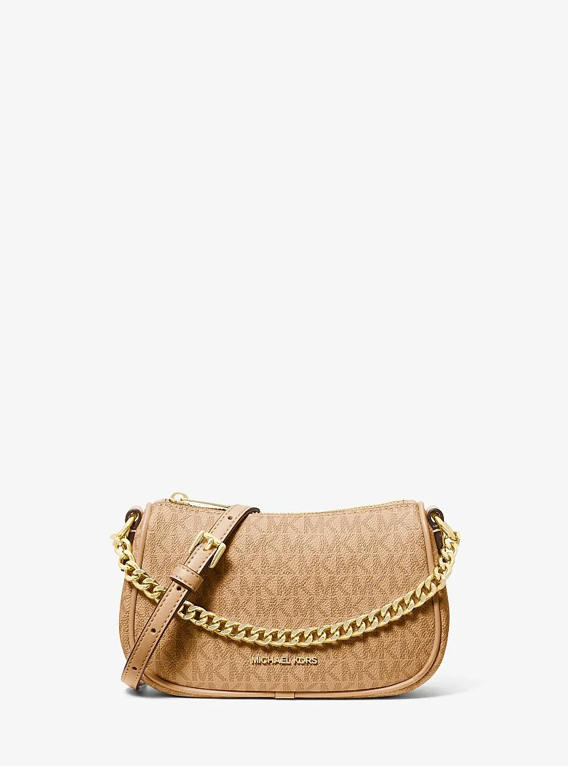 Carmela Small Signature Logo Convertible Crossbody Bag - 1