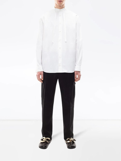 JW Anderson Grandad neck tie shirt outlook