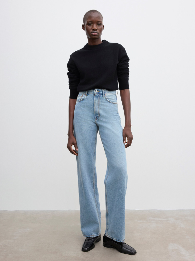 House of Dagmar Wide Leg Denim outlook