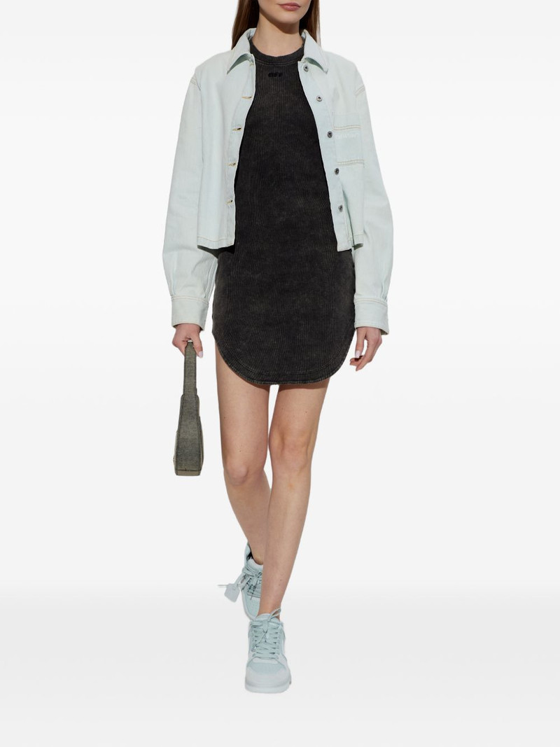 Out of Office suede arrow-appliqué sneakers 6
