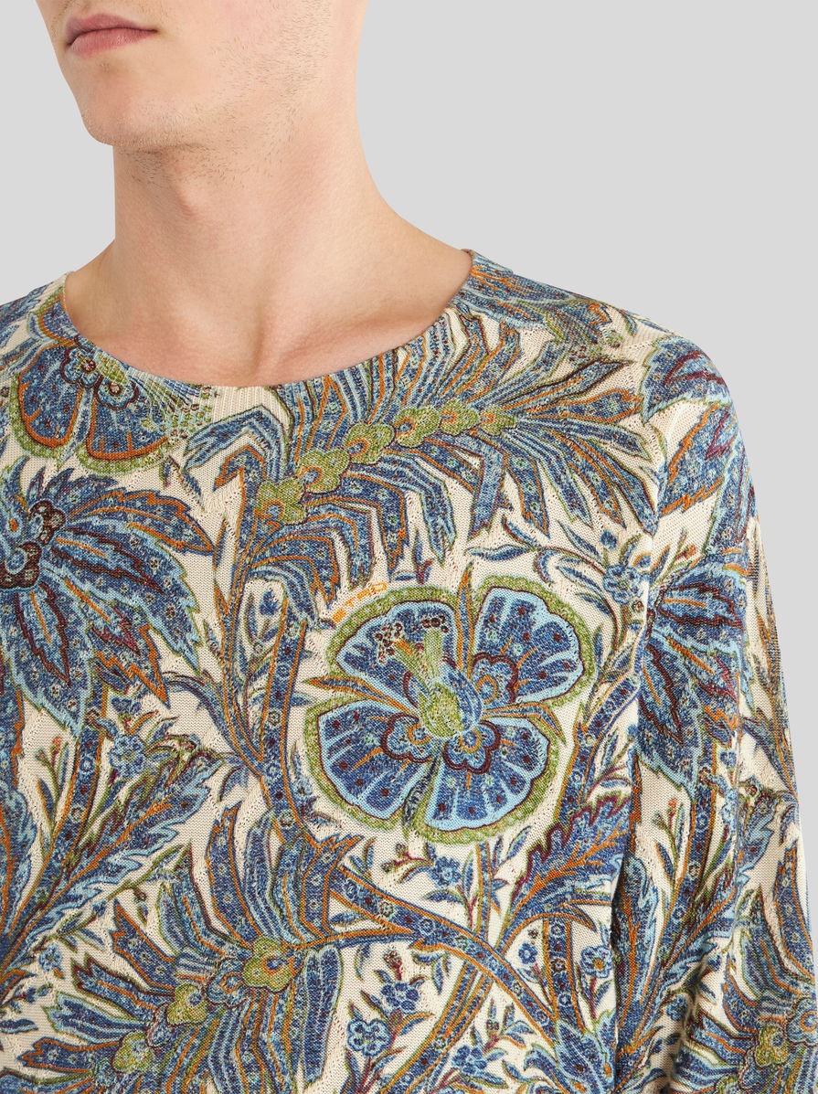 JUMPER WITH MACRO FLORAL DESIGNS - 3
