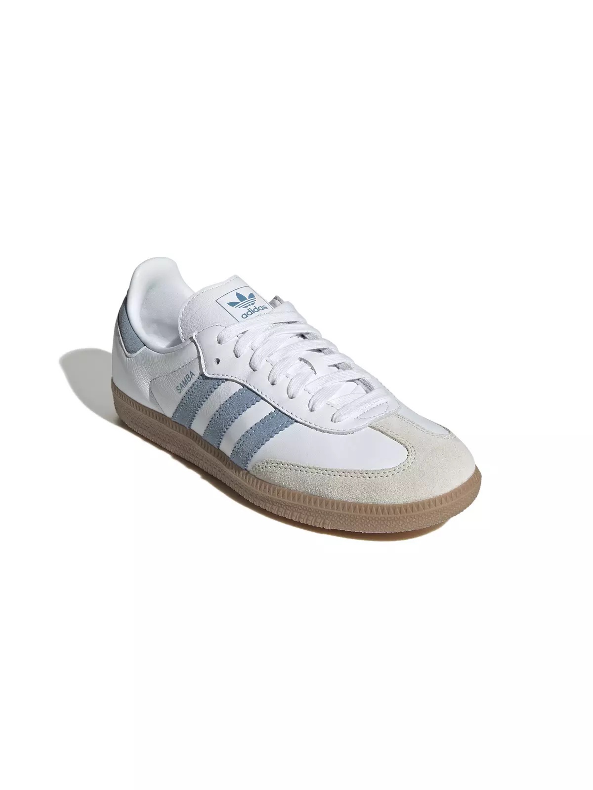 Originals Samba "Cloud White/Alumina/Ash Blue" Women's Shoe - 6