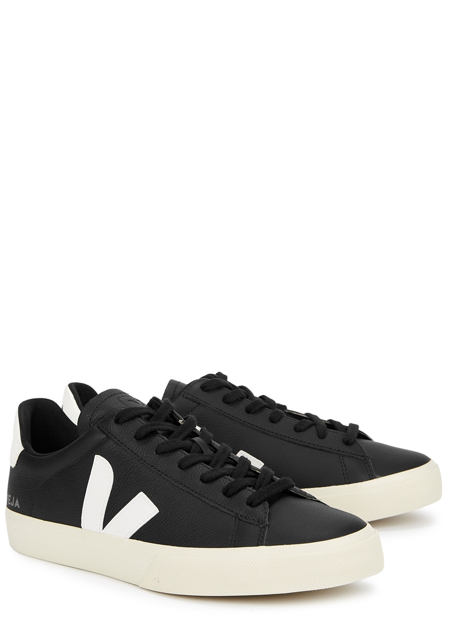 Campo black leather sneaker - 2