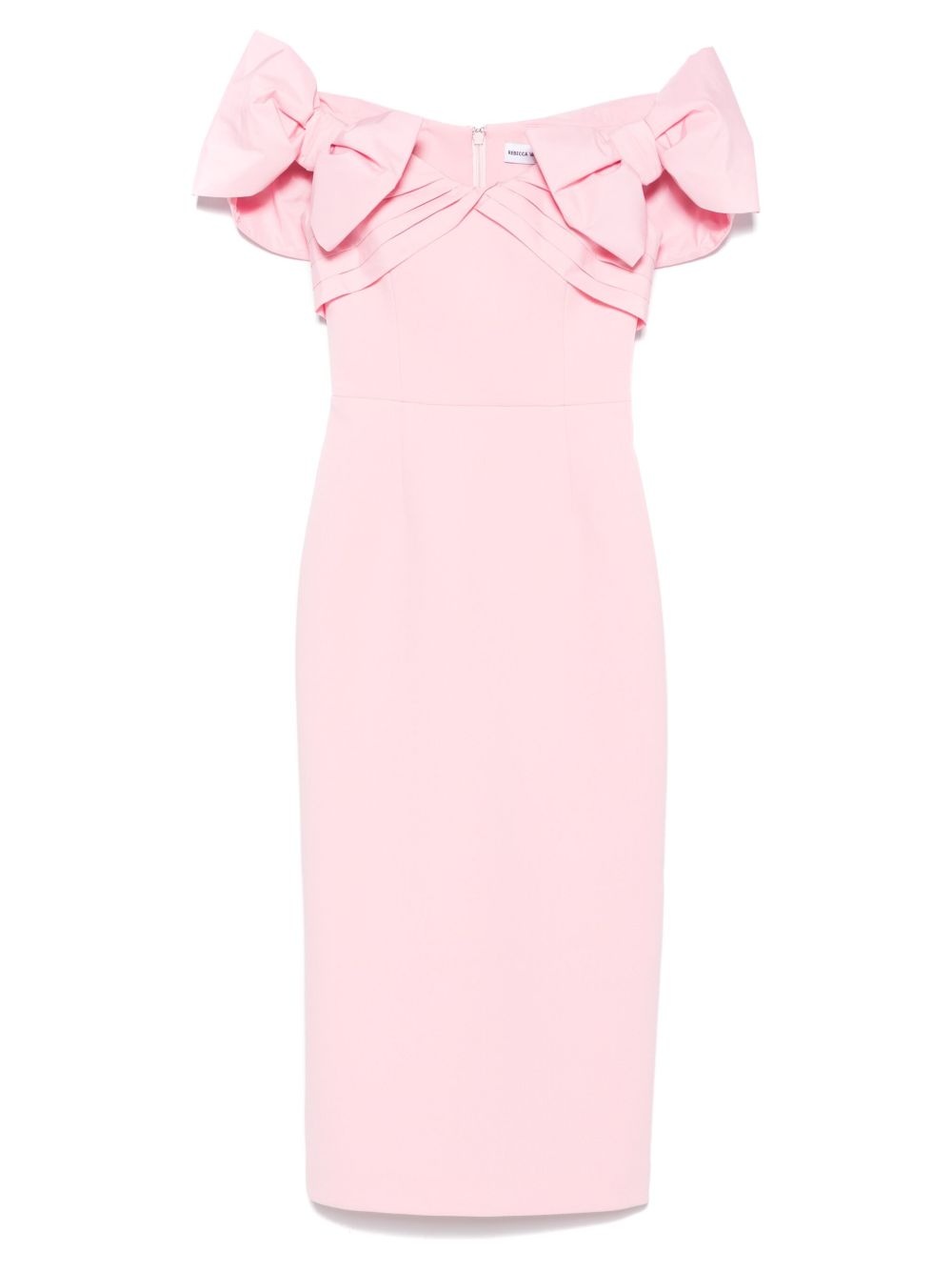 bow-detail dress - 1
