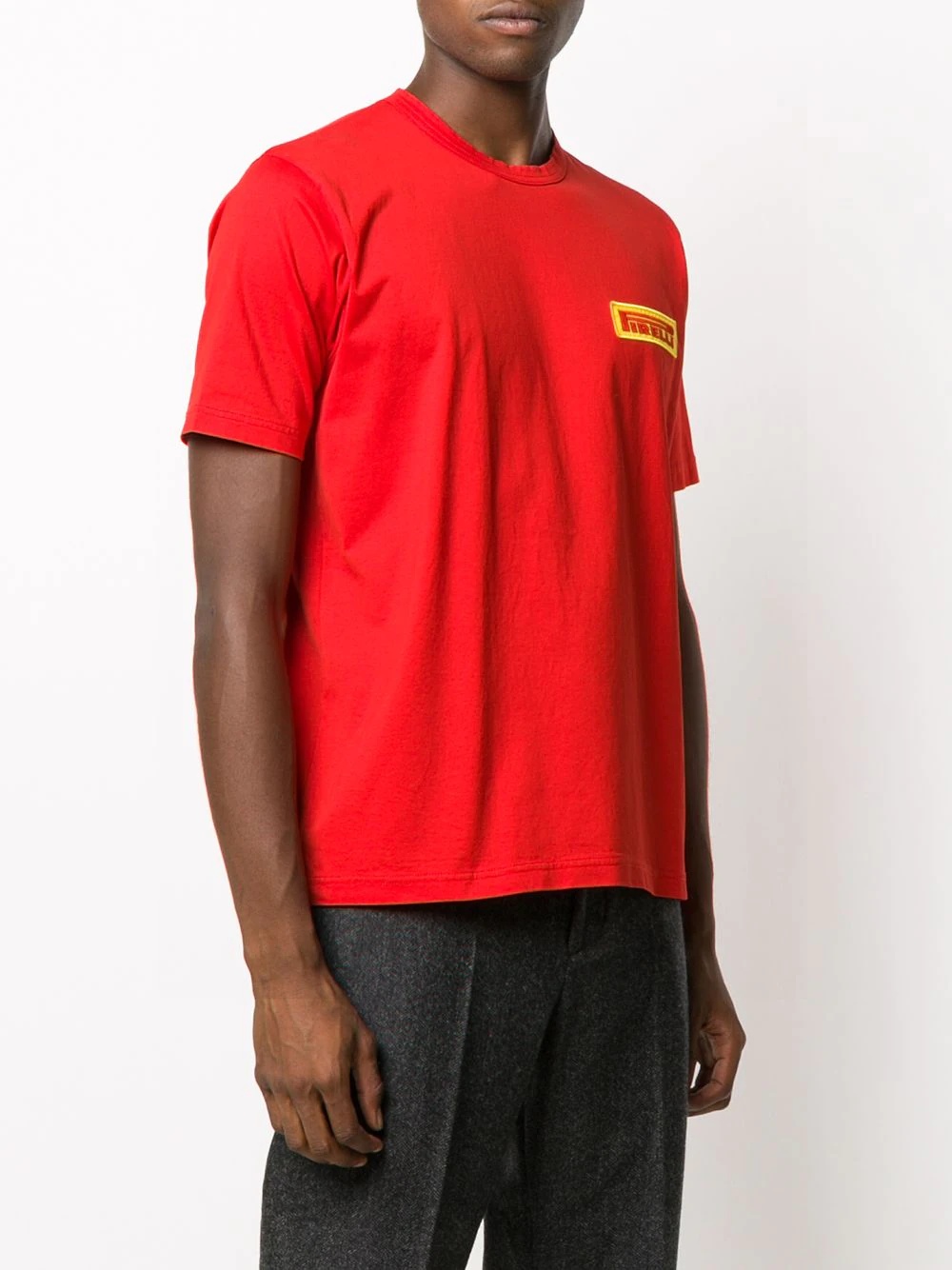 x Pirelli patch cotton T-shirt - 3