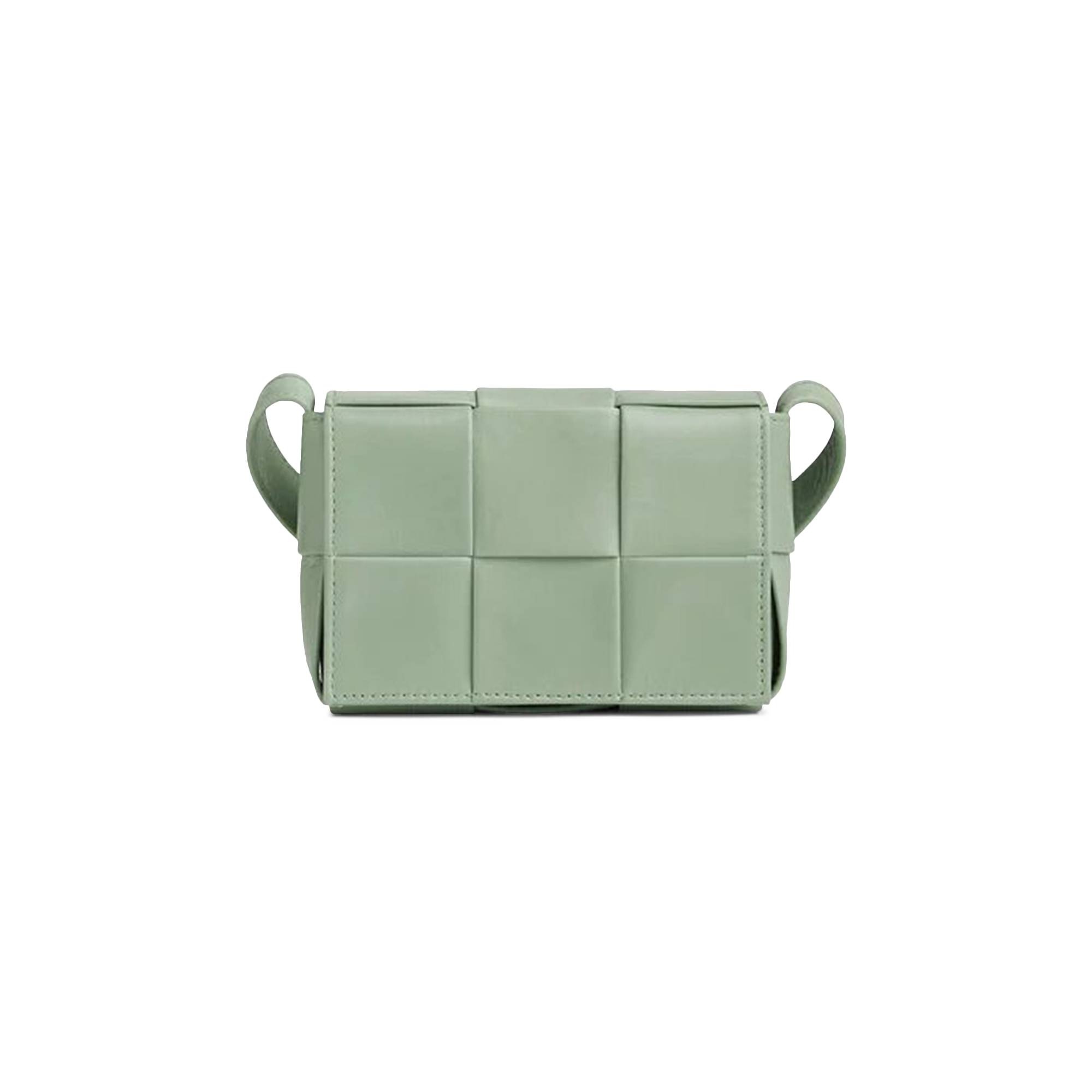 Bottega Veneta Mini Cassette Bag 'New Sauge/Silver' - 1
