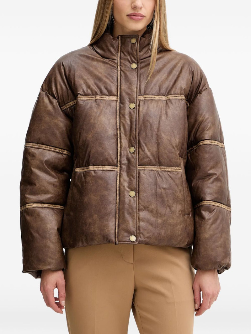stitched puffer jacket 1