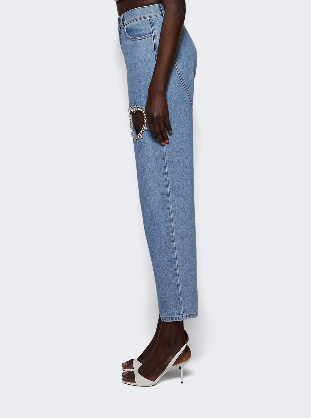 Crystal Heart Jean Light Blue - 3