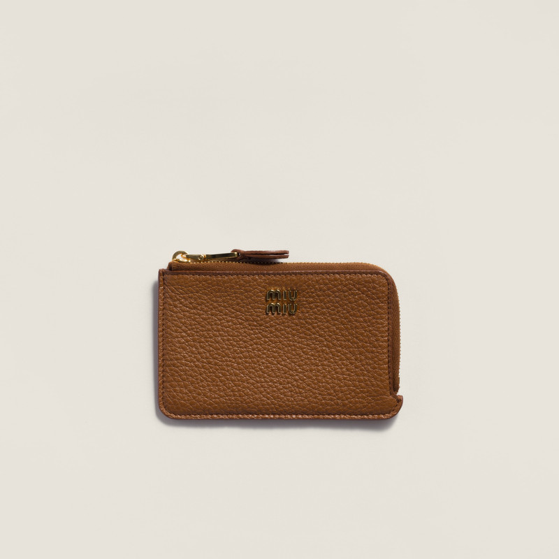 Leather pouch card holder 1