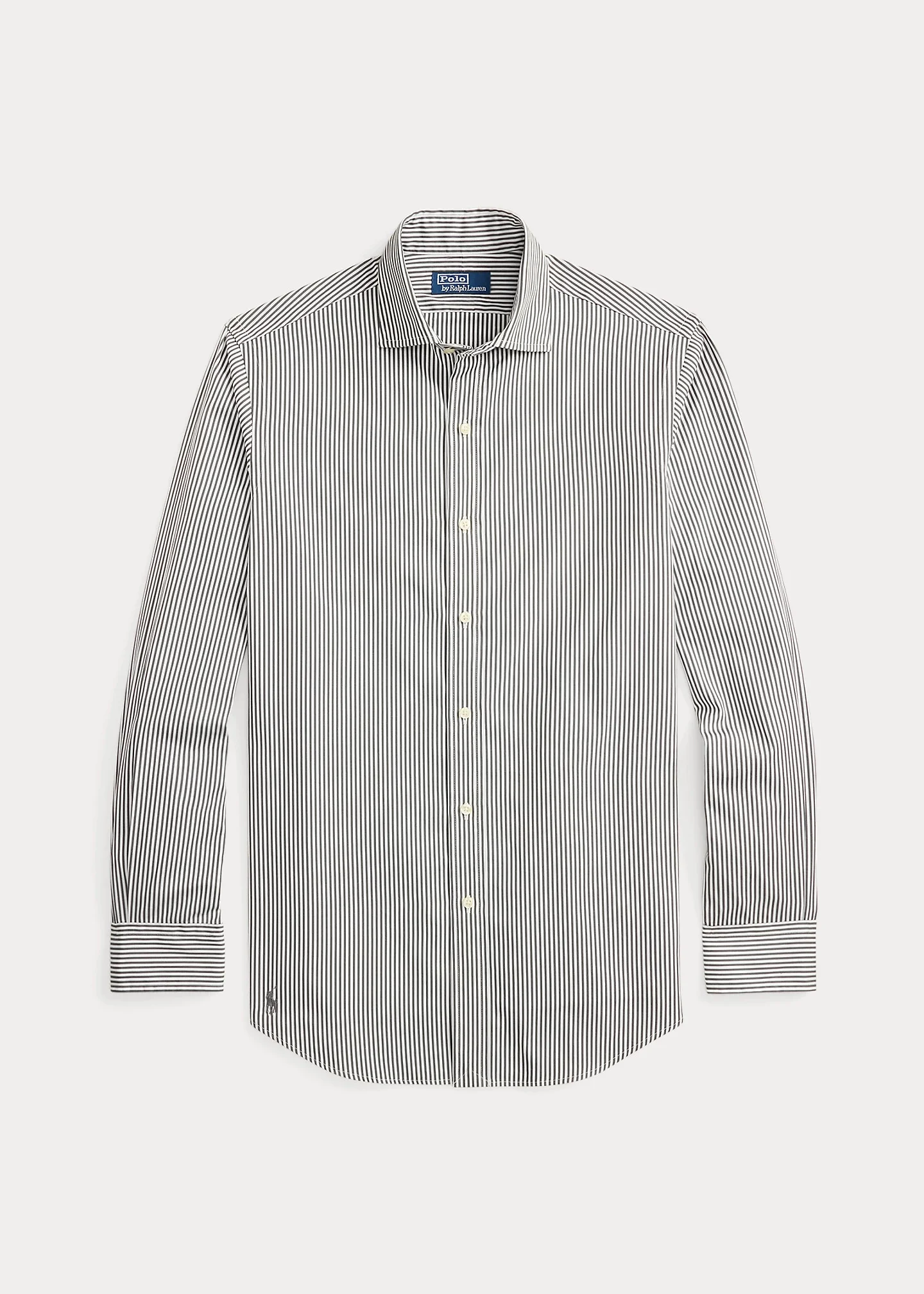 Classic Fit Striped Poplin Shirt - 1