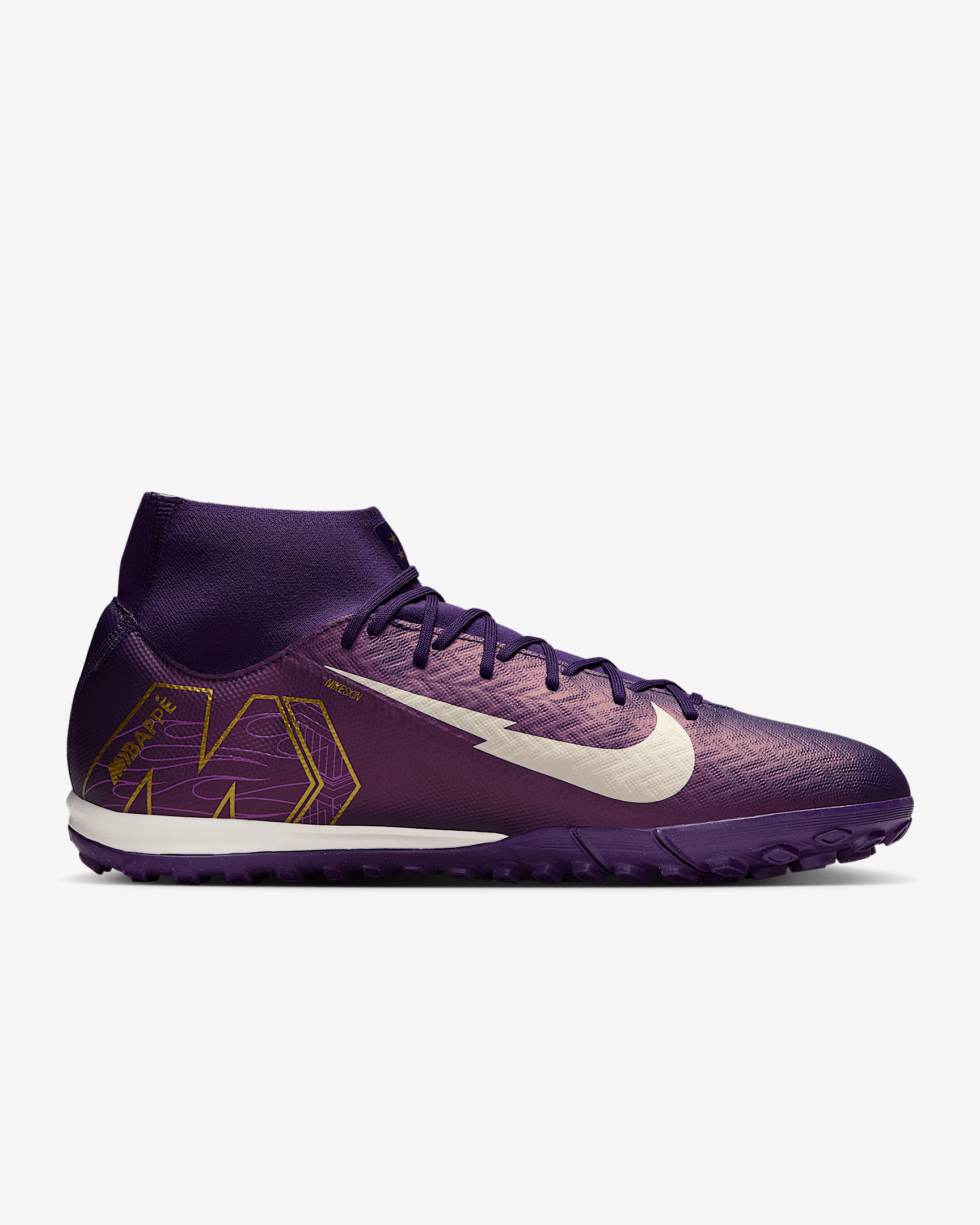 Nike Mercurial Superfly 10 Academy "Kylian Mbappé" TF High-Top Soccer Shoes - 3