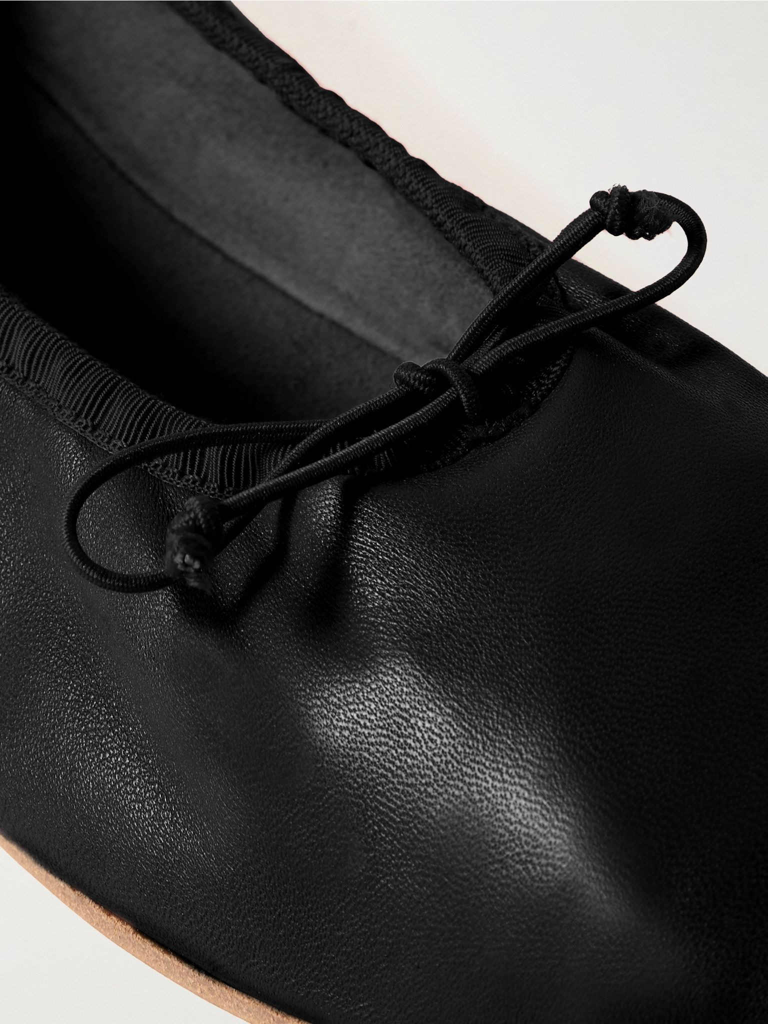 Leather ballet flats Black - 4