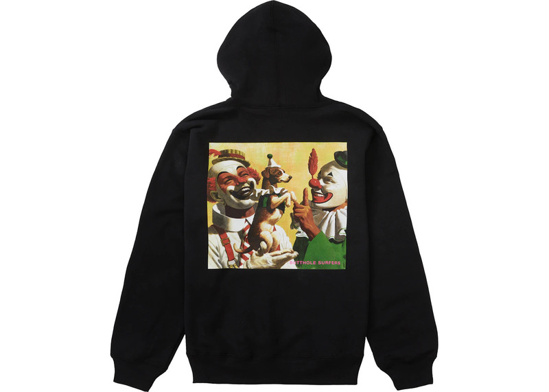 Supreme Supreme Butthole Surfers Hooded Sweatshirt Black outlook
