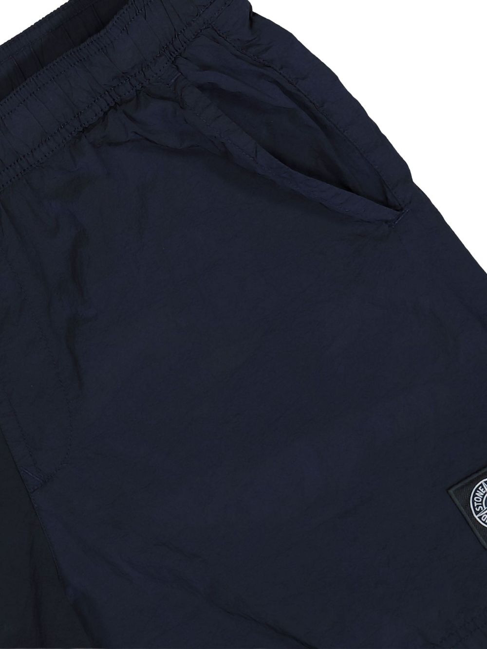 logo-patch swim shorts - 4