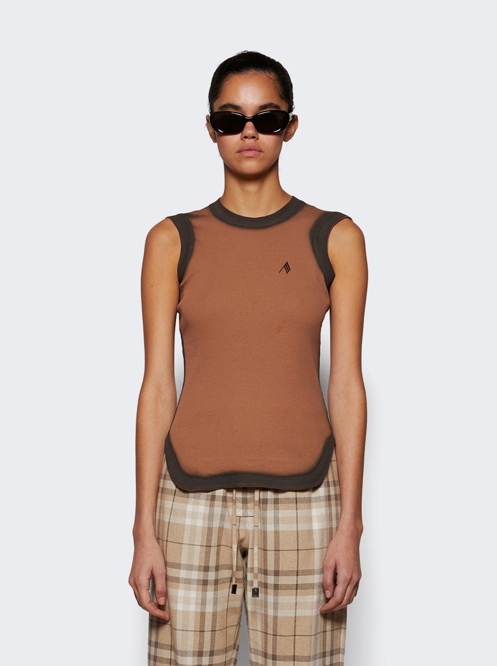 Reese Tank Top Faded Terracotta - 3