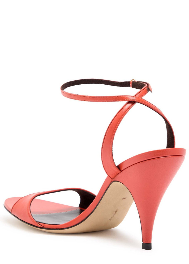 The Row The Row Vika Ankle Strap 80 Leather Sandals outlook