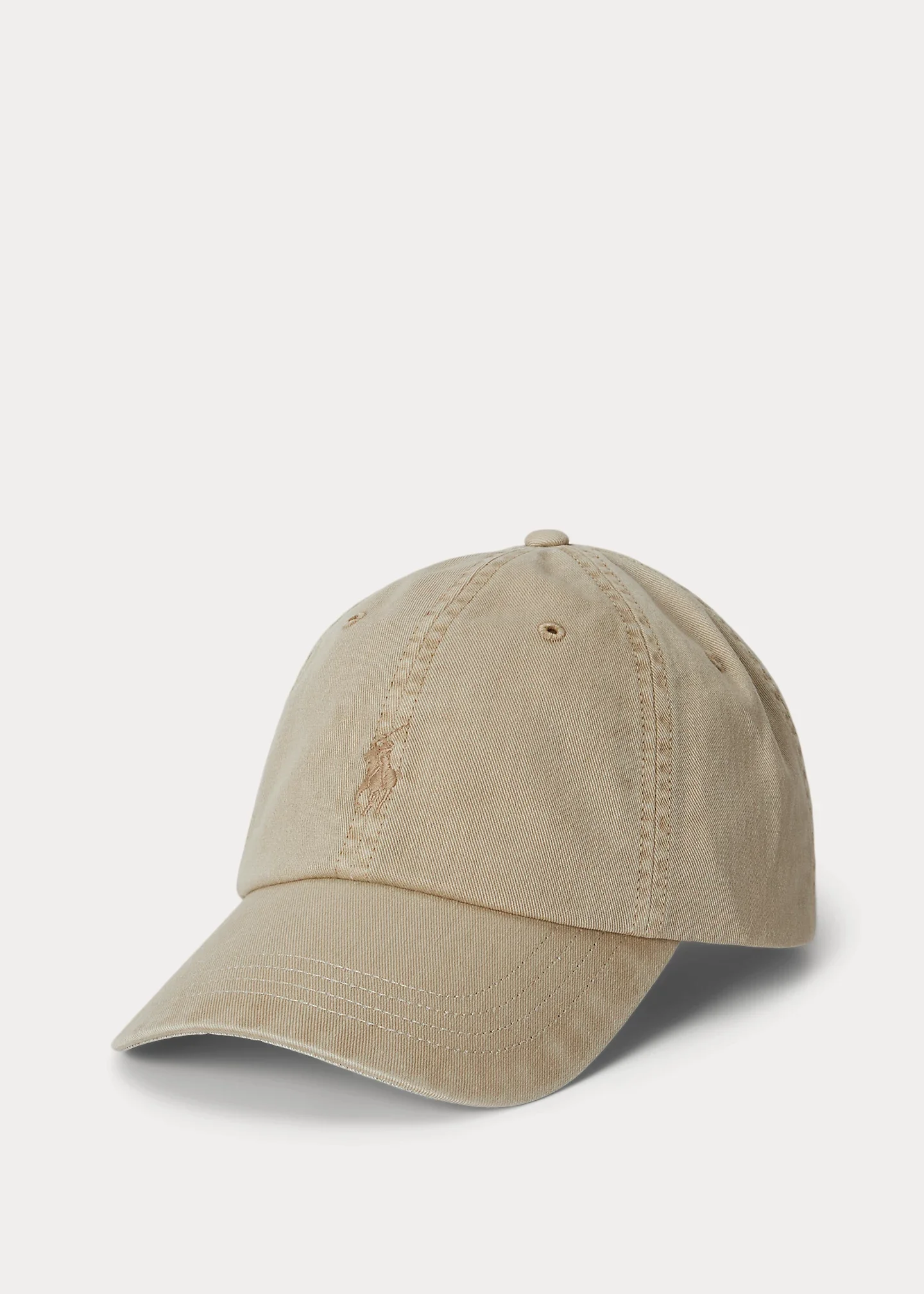Garment-Dyed Twill Ball Cap - 1
