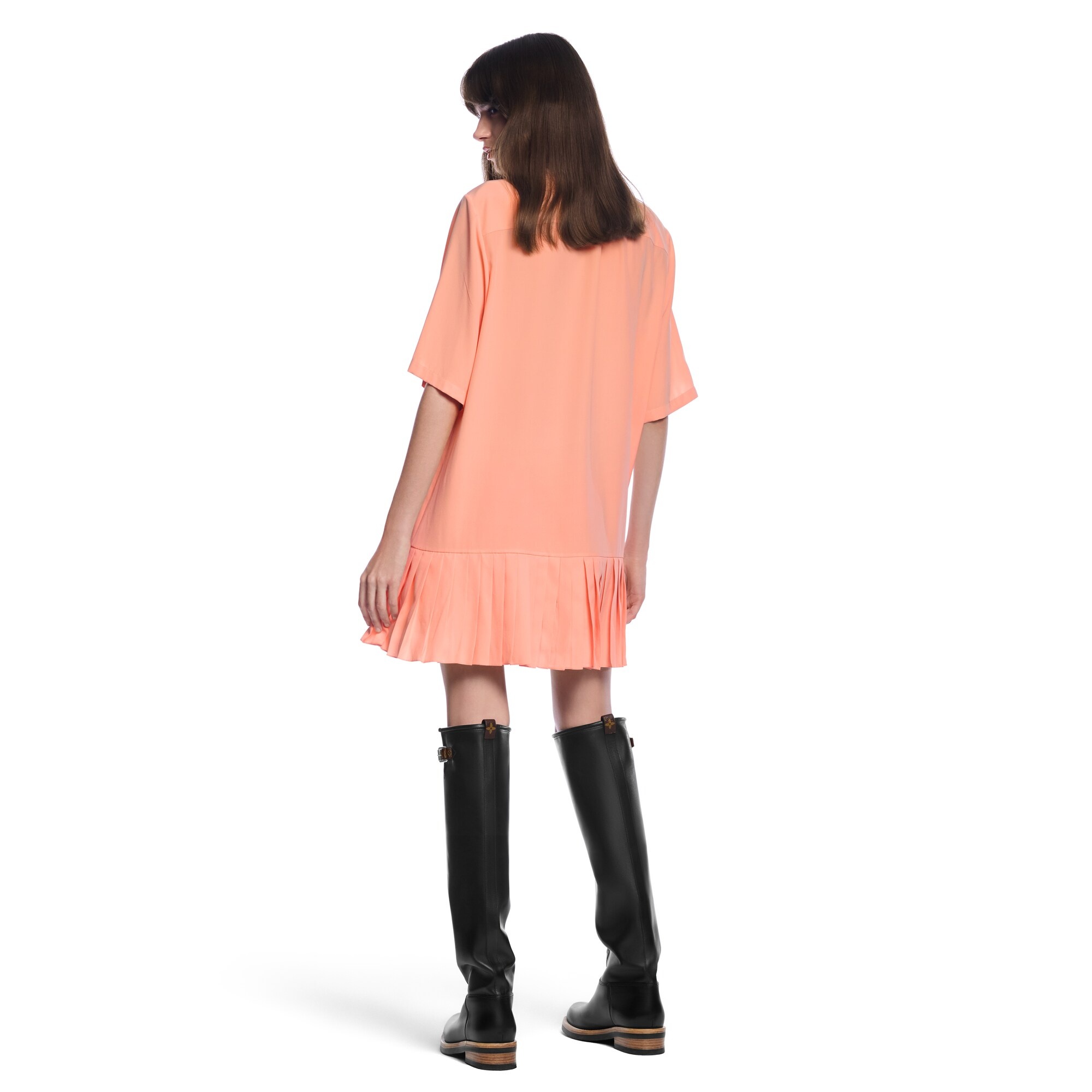 Lavallière Pleat Dress - 5