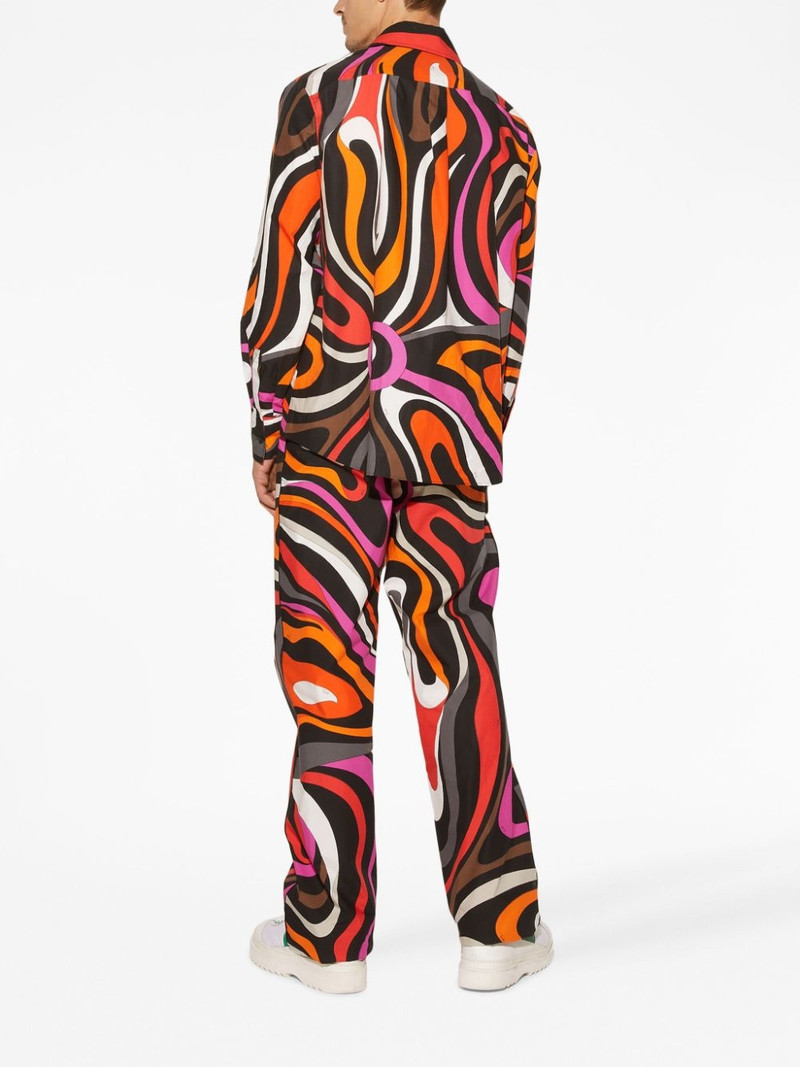 PUCCI abstract-print cotton shirt outlook