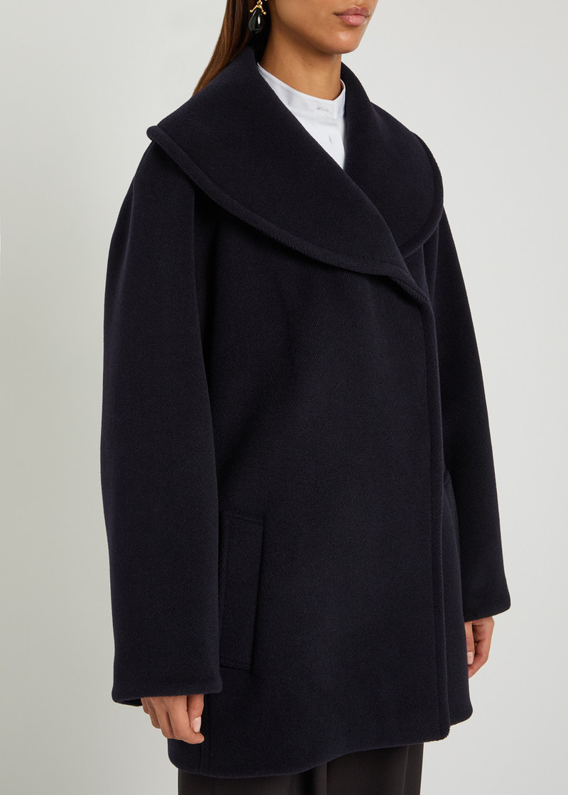 Alaïa Alaïa Double-breasted Wool Coat outlook