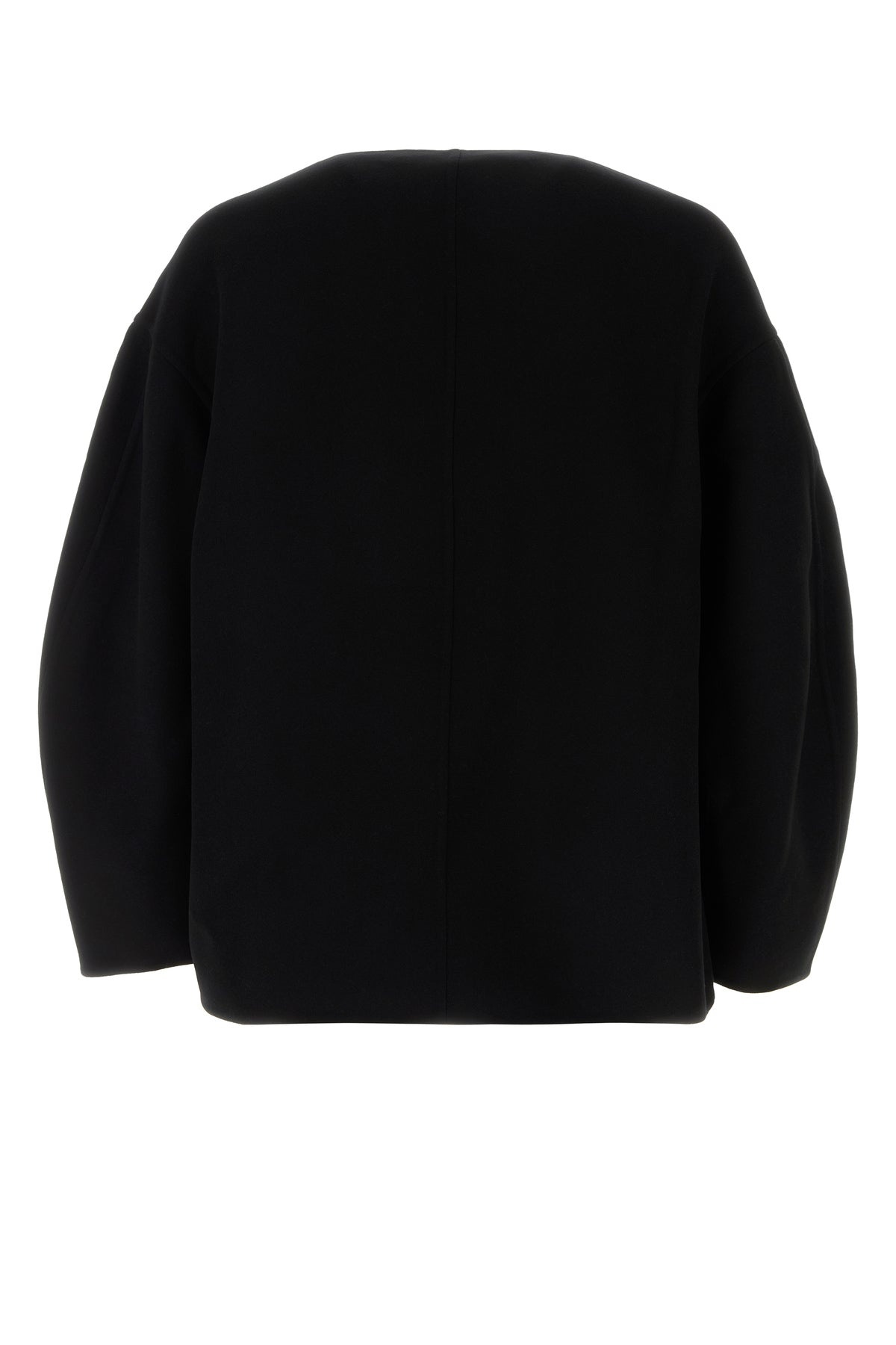 Black wool oversize sweater - 2