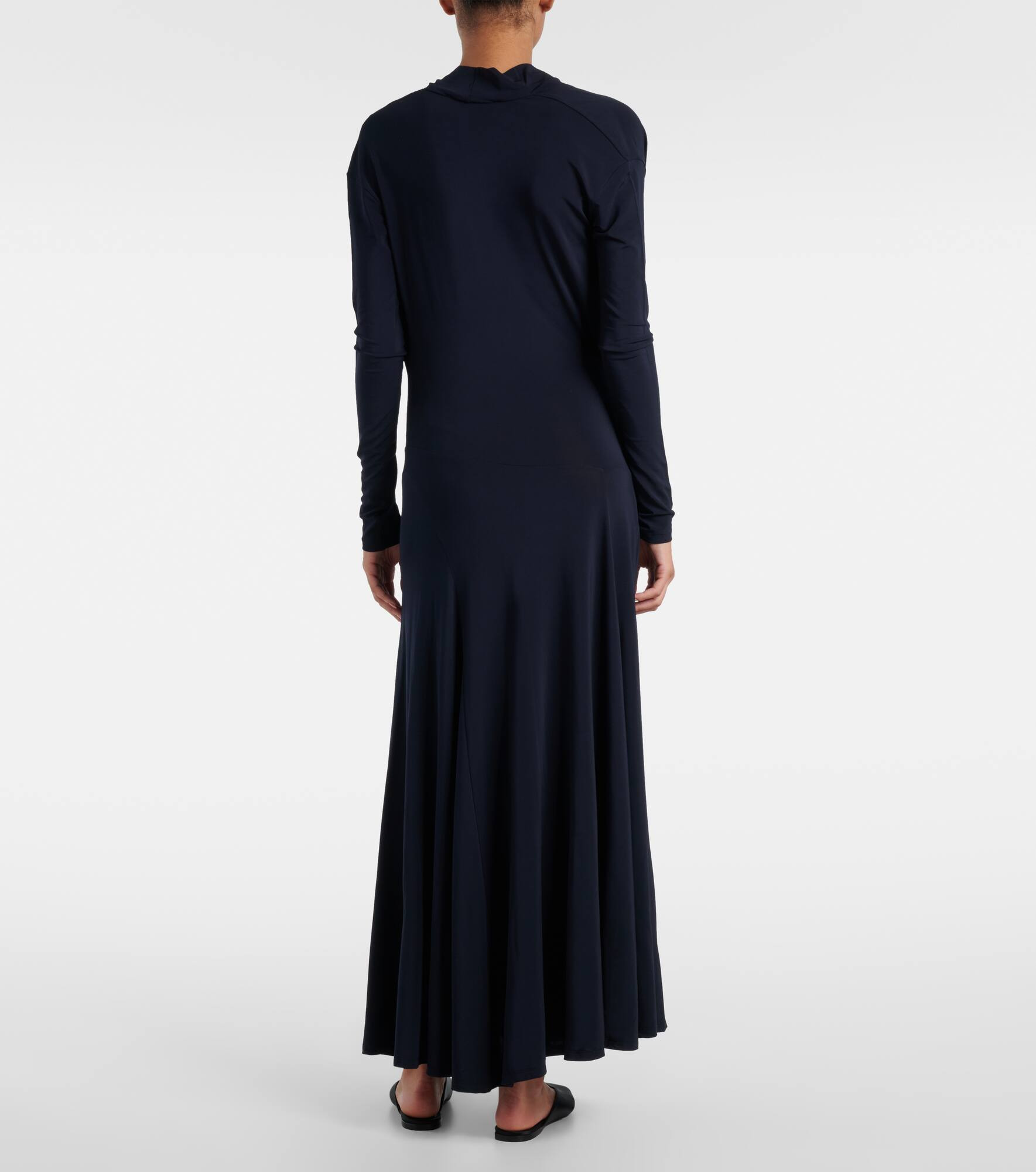 Eadan draped jersey midi dress - 3