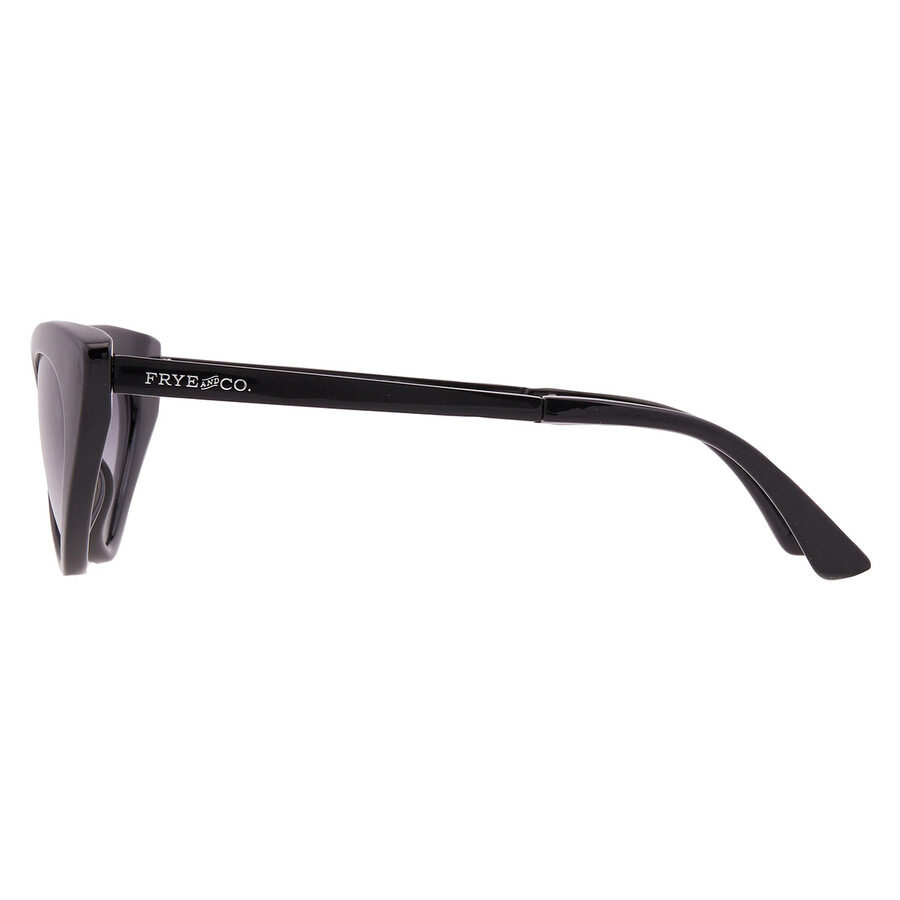 Frye - Frye 58961FCO001 Smoke Cat Eye Ladies Sunglasses 10260442.COM BLKSMK - 4