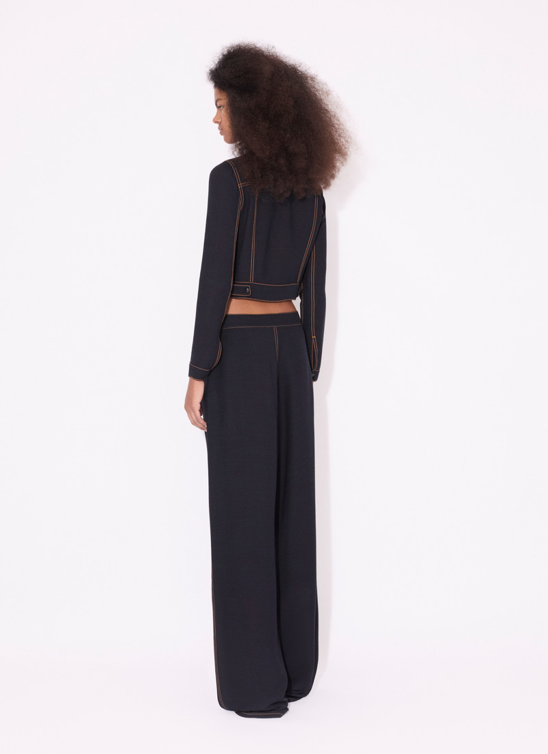 Alaïa CROPPED FLUID JACKET outlook