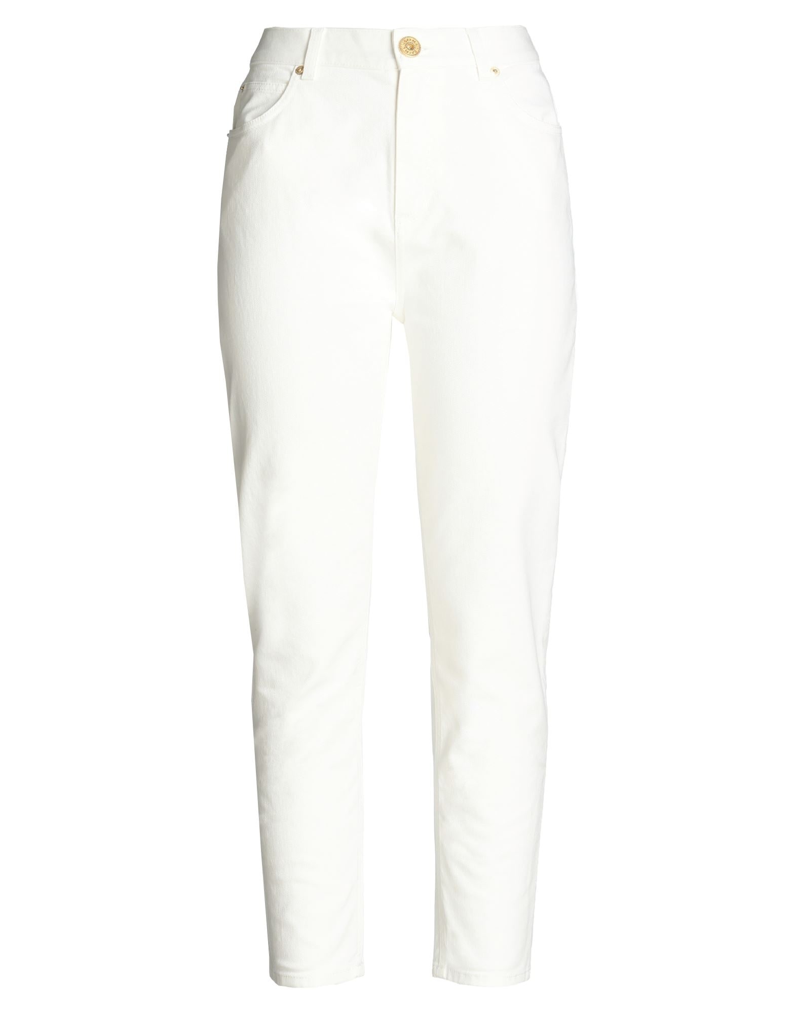 White Women's Denim Pants - 1