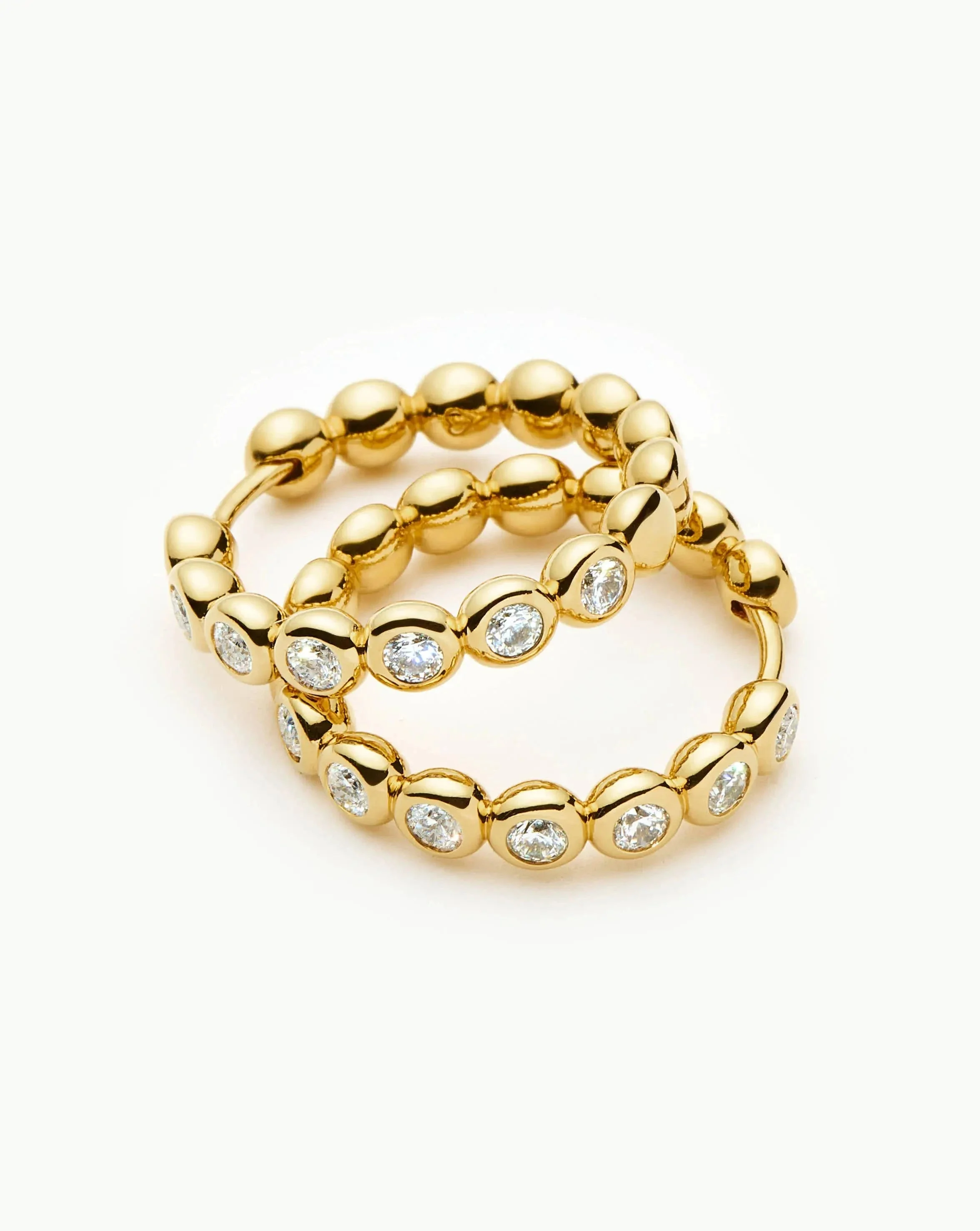 Tennis Classic Hoop Earrings - 1