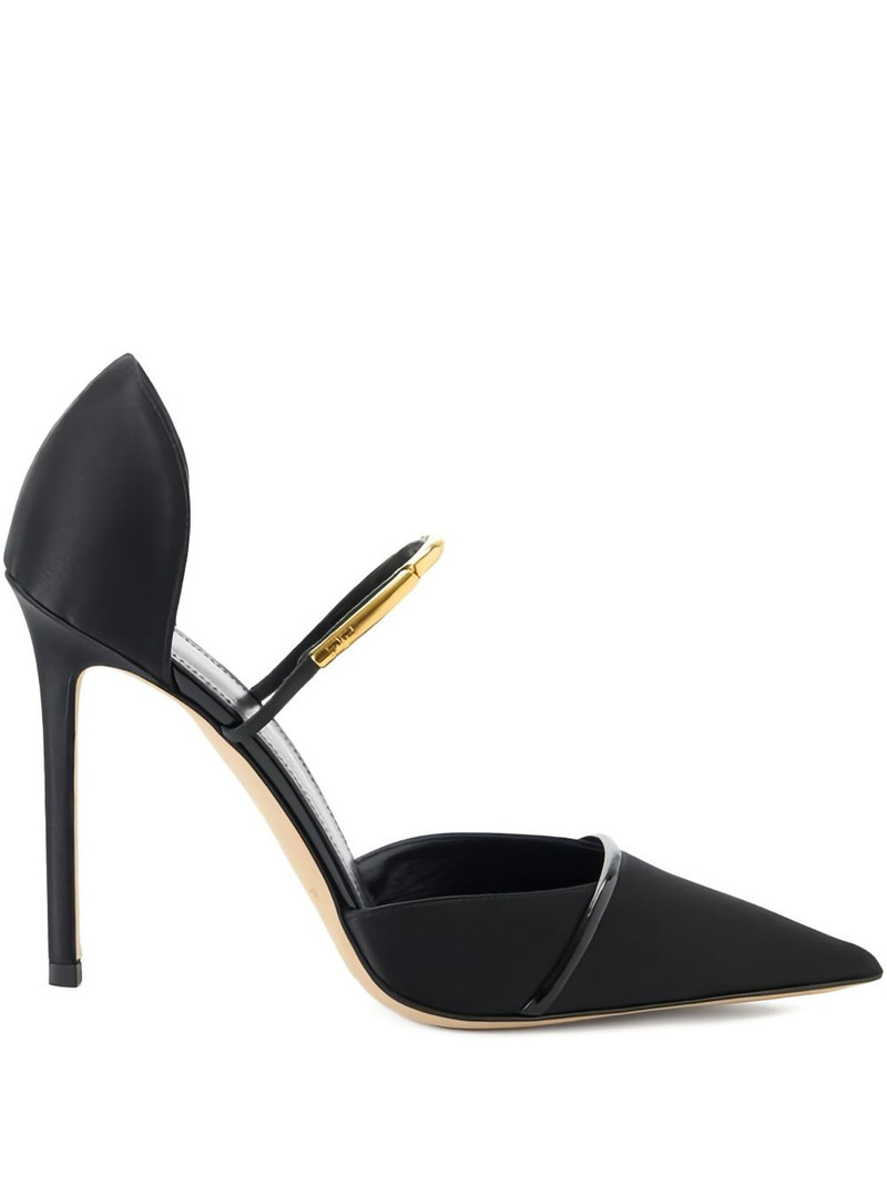 105mm D'Orsay heeled pumps 1