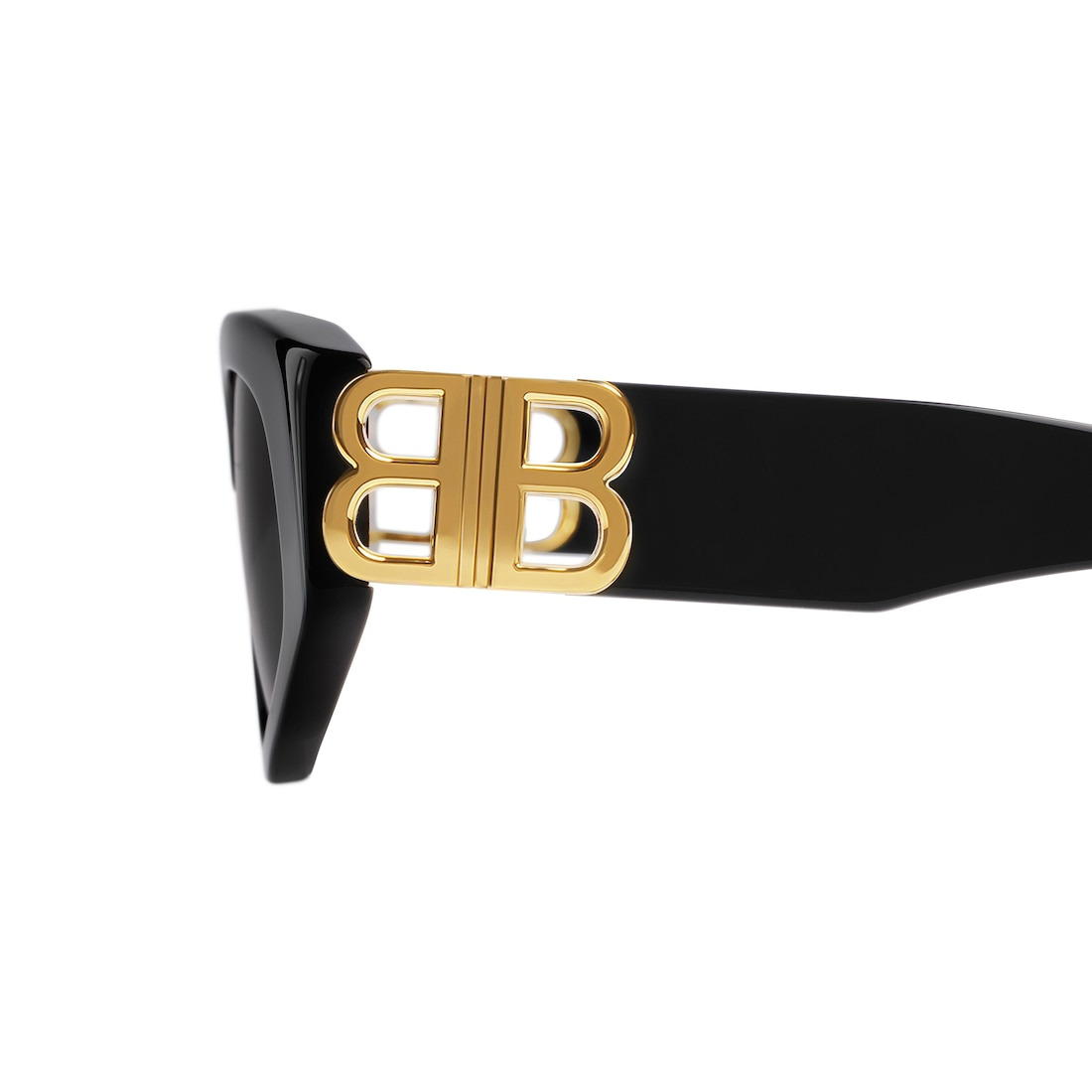 Dynasty D-frame Sunglasses in Black - 5