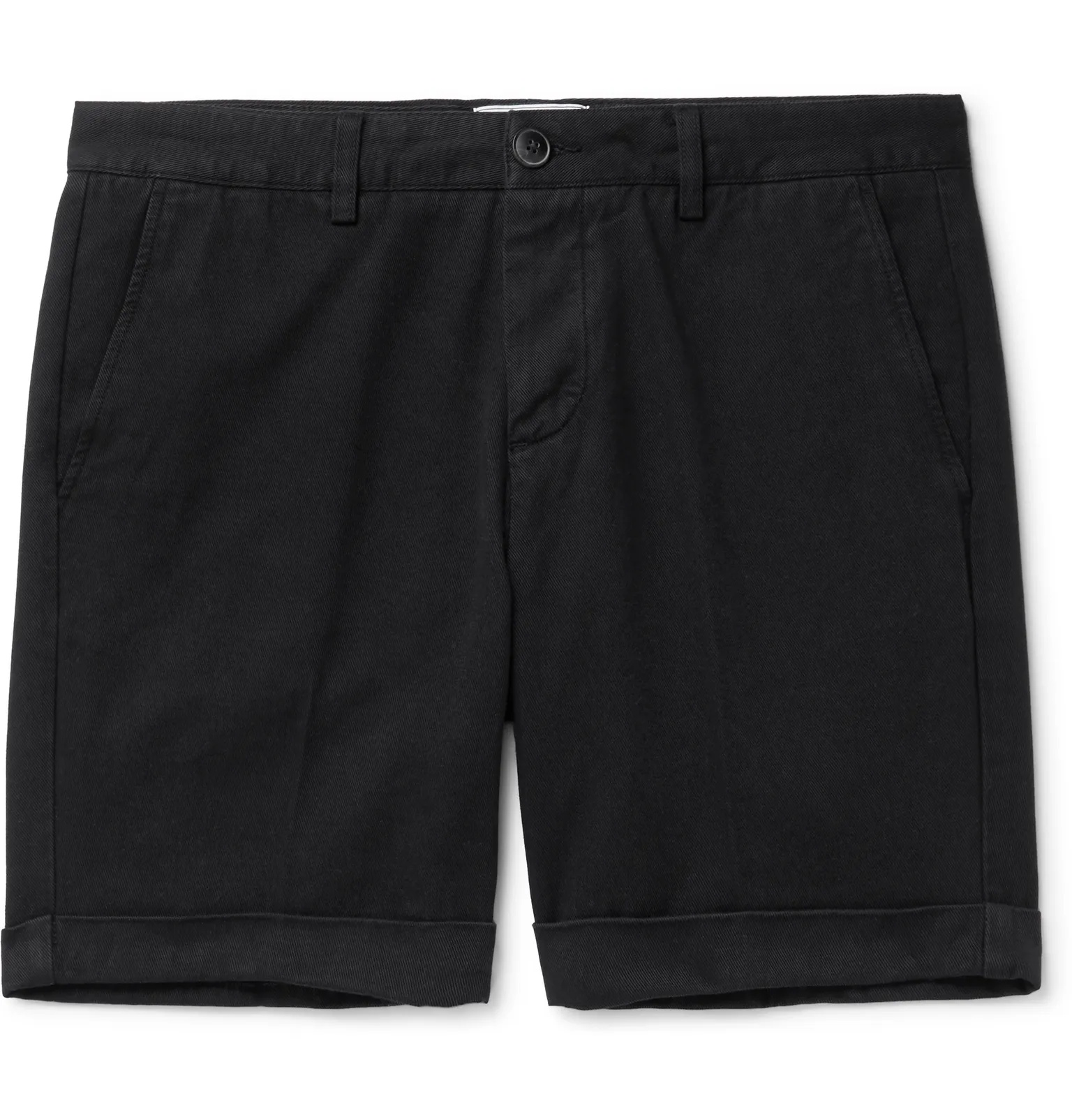 Cotton-Twill Bermuda Shorts - 2