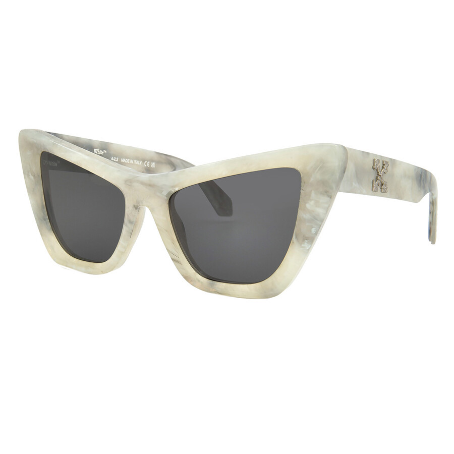 Off-White Edvard Grey Cat Eye Ladies Sunglasses OERI045 0807 57 - 3