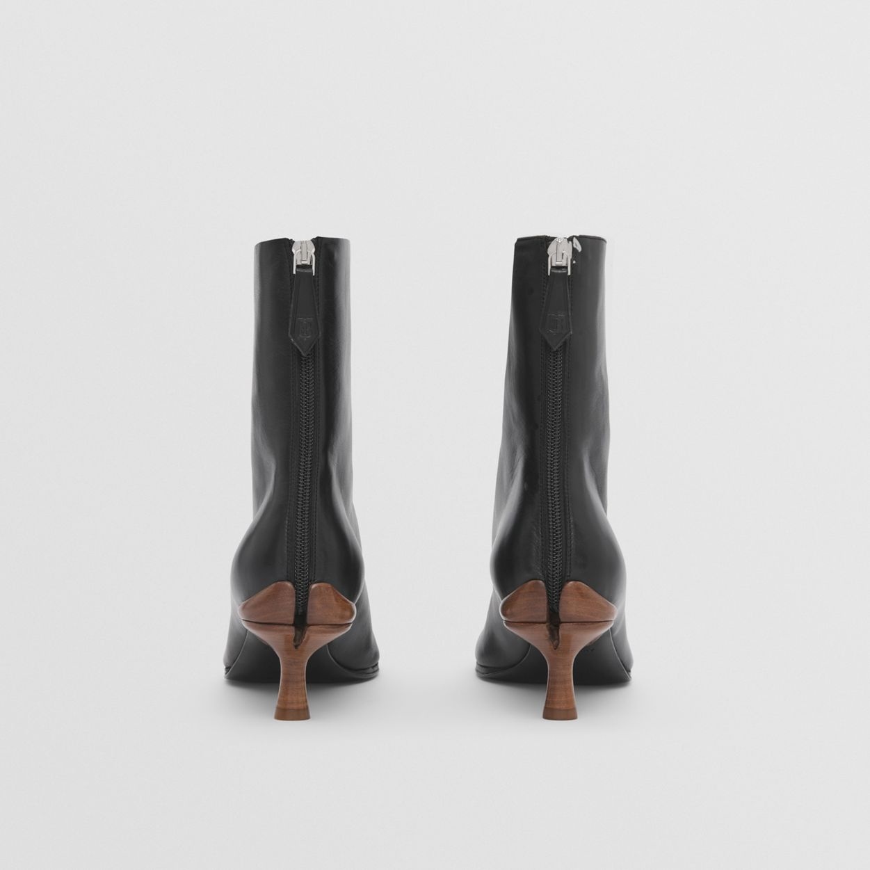 Lambskin Kitten-heel Boots - 5