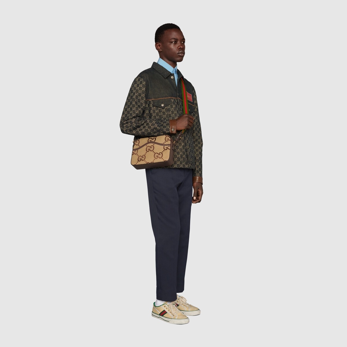 Jumbo GG messenger bag - 5