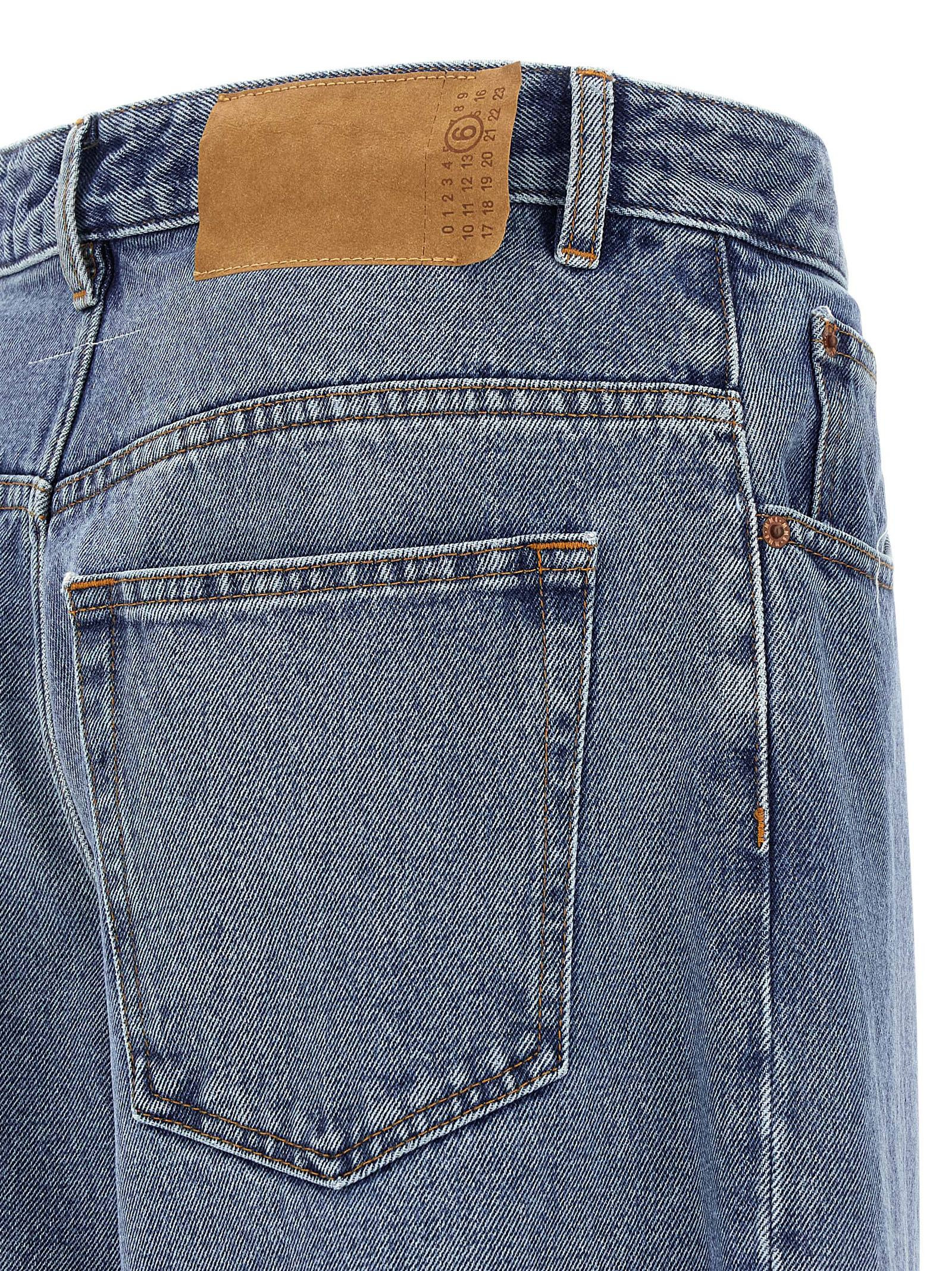 5 Pockets Jeans Blue - 4